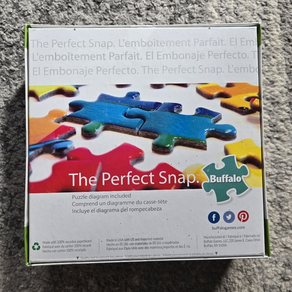 Buffalo Cats "Puzzling Problem" 750 Piece Puzzle - Picture 6 of 6